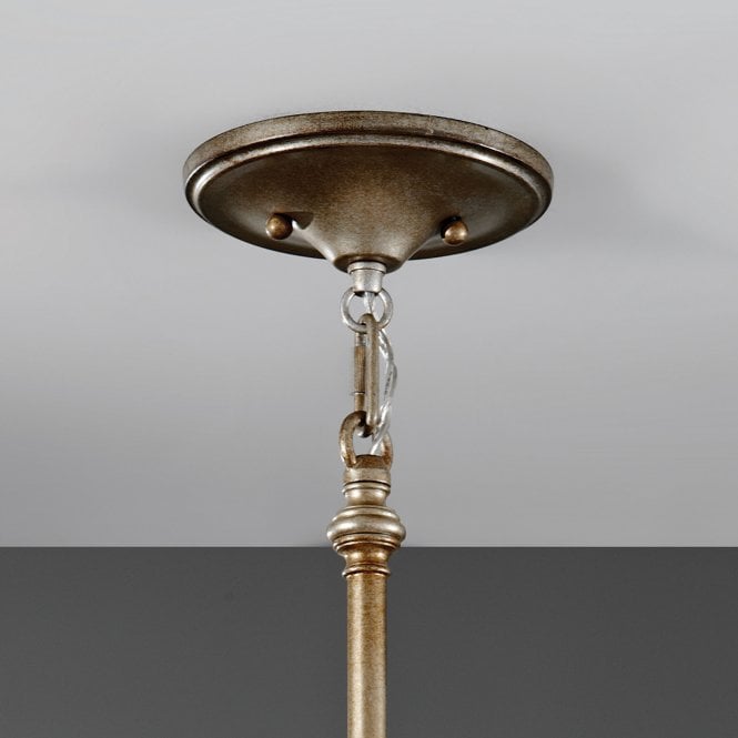 Lucia Pendant Light Burnished Silver