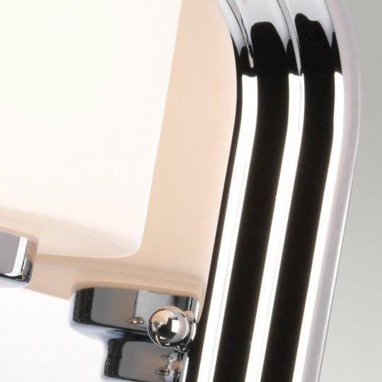 Malibu 1Lt Wall Light Polished Chrome