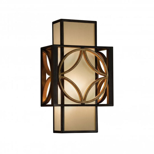 Remy 1Lt Wall Light Heritage Bronze/Parissiene Gold