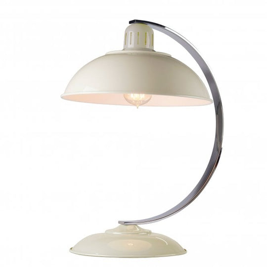 Franklin Desk Lamp in a oyster white finish