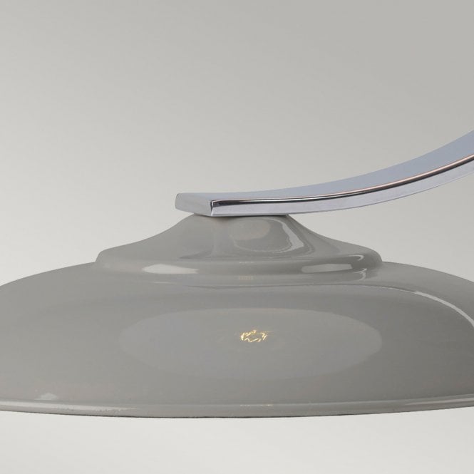 Franklin Desk Lamp in a tarpauline grey finish