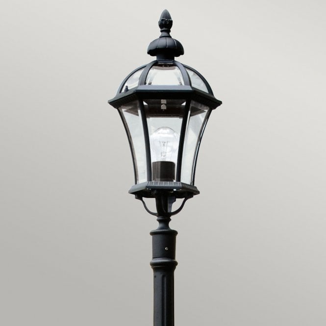 Ledbury Lamp Post Lantern Black