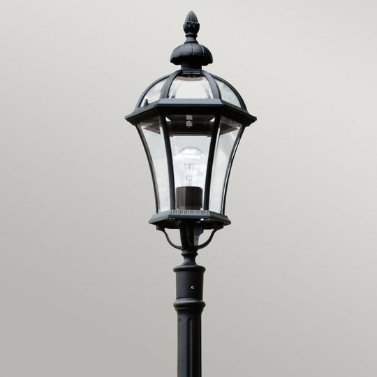 Ledbury Lamp Post Lantern Black