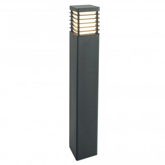 Halmstad Large Bollard E27 Black