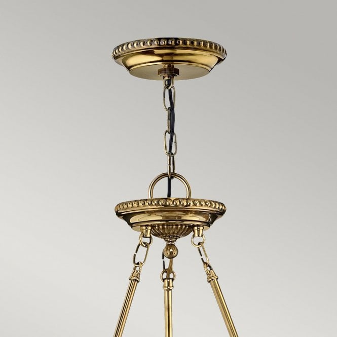 Cambridge Large Pendant Burnished Brass
