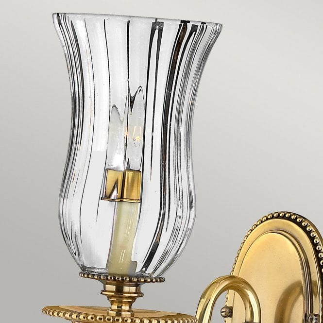 Cambridge Wall Light Burnished Brass