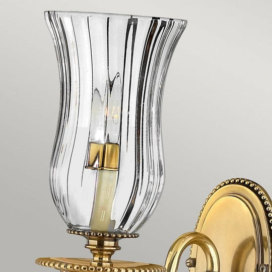 Cambridge Wall Light Burnished Brass