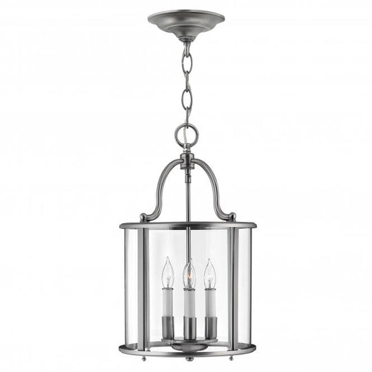 Gentry Medium Pendant Pewter