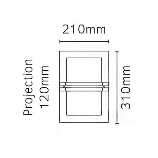 Basel E27 Stainless Steel Clear