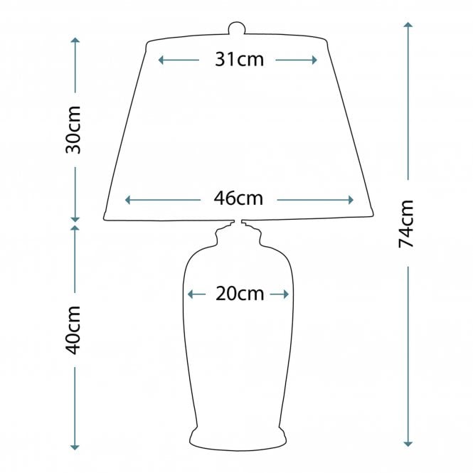 Black Birds Traditional Table Lamp