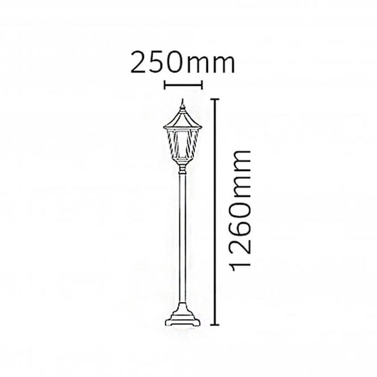 Valencia Pillar Black