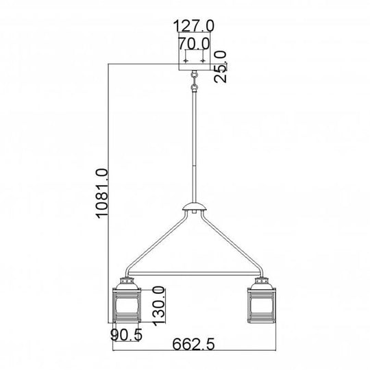 Ashland Bay 5 Light Outdoor Chandelier  In Weathered Zinc Finish