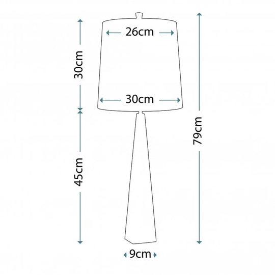 Ascent 1 Light Table Lamp - Black