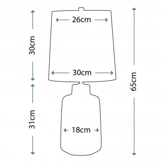 Woolwich 1 Light Table Lamp