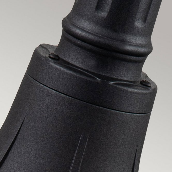 Bayview 1 Light Medium Pillar Lantern Black