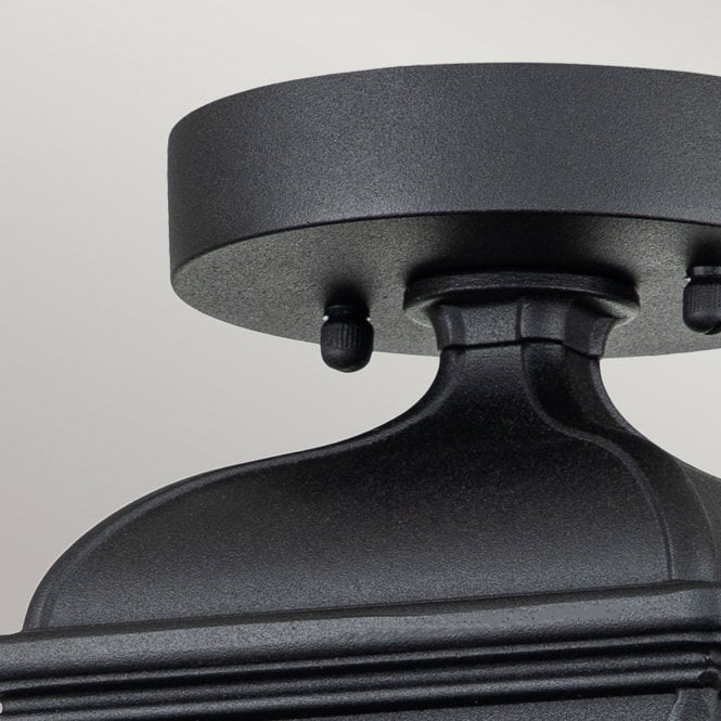 Bayview 1 Light Porch Lantern Black