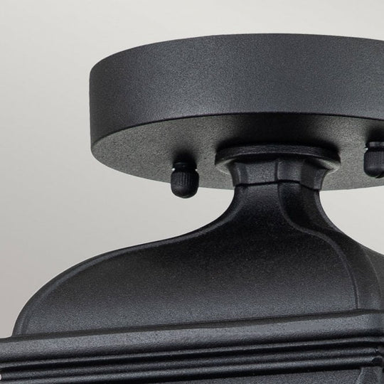 Bayview 1 Light Porch Lantern Black