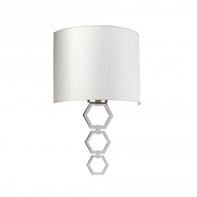 Clark Medium 1 Light Wall Light - Polished Chrome