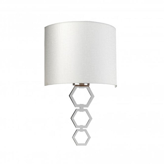 Clark Medium 1 Light Wall Light - Polished Chrome