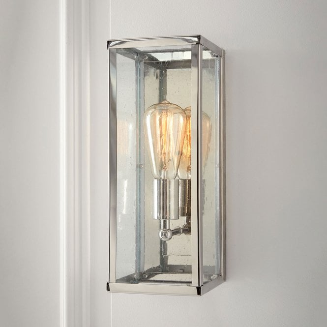 Feiss Harrow 1Lt Wall Light   Polished Nickel