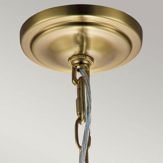 Hounslow 1 Light Mini Pendant  Burnished Brass