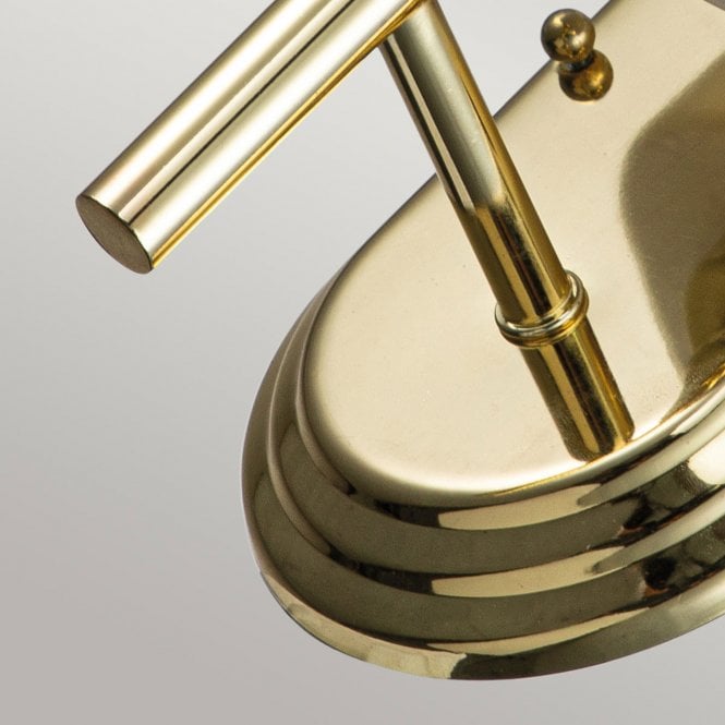 Malibu 1 Light Wall Light Polished Gold or Brass