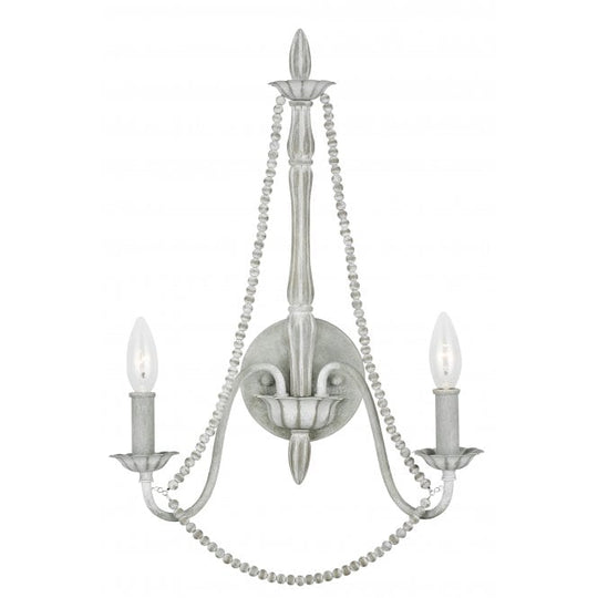 Maryville 2 Light Wall Light Washed Grey