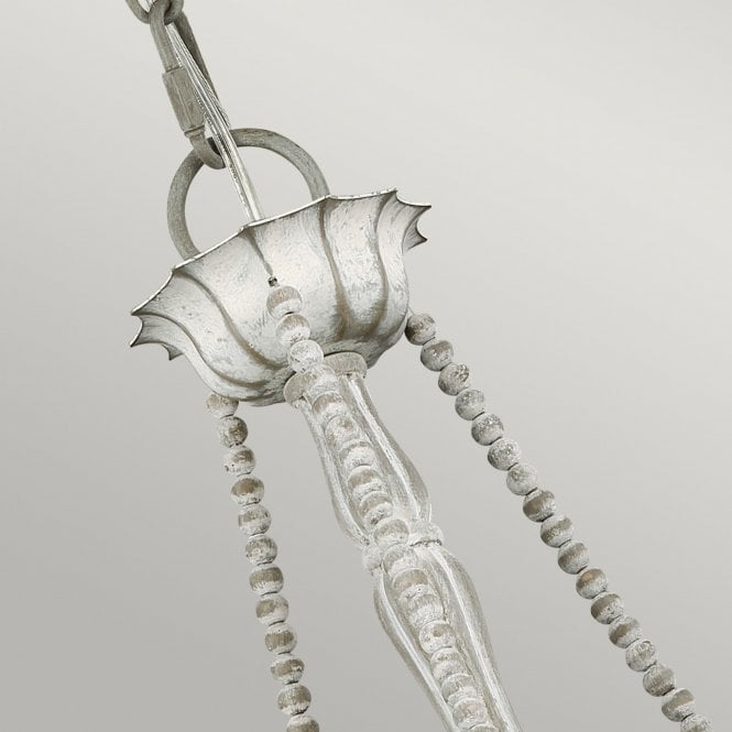 Maryville 3 Light Chandelier Washed Grey