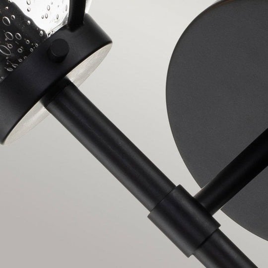 Hollis 1 Light Wall Light Black