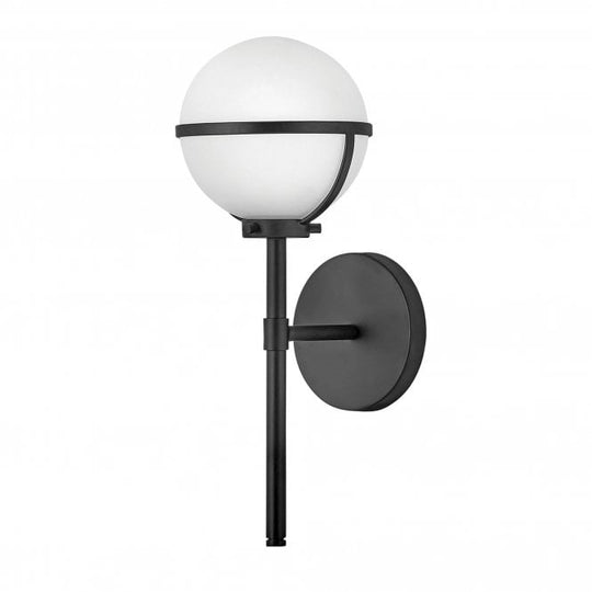 Hollis 1 Light Wall Light Black