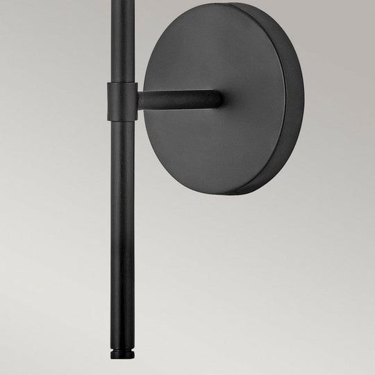 Hollis 1 Light Wall Light Black