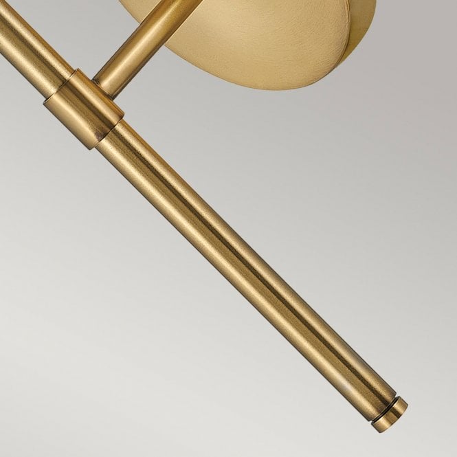 Hollis 1 Light Wall Light Heritage Brass