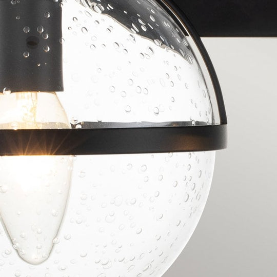 Hollis 2 Light Wall Light Black