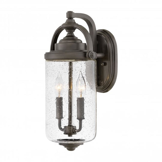 Willoughby 2 Light Wall Lantern Oil Rubbed Bronze