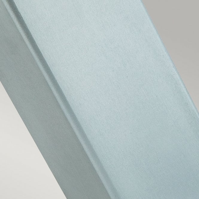 Halmstad Medium Bollard Natural Wood & Galvanized