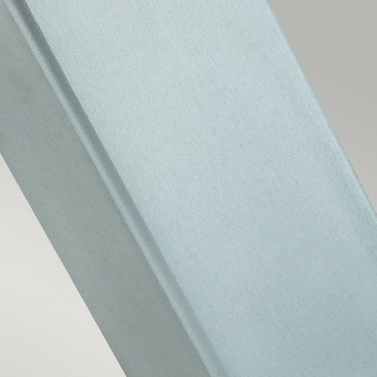 Halmstad Medium Bollard Natural Wood & Galvanized