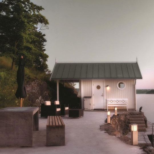 Halmstad Small Bollard Galvanized