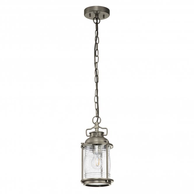Ashland Bay 1 Light Small Chain Lantern Burnished Bronze