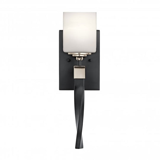 Marette 1 Light Wall Light Black