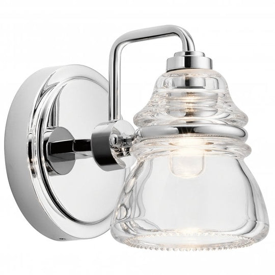 Talland 1 Light Wall Light Polished Chrome