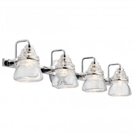 Talland 4 Light Wall Light Polished Chrome