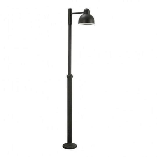 Koster 1 Light Lamp Post       Graphite