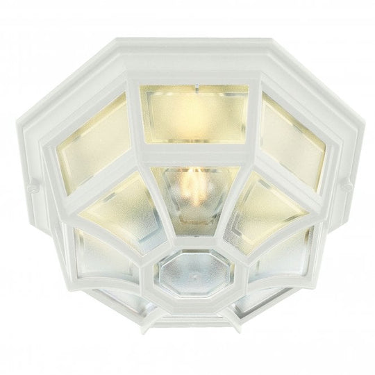 Latina 1 Light Ceiling Light White