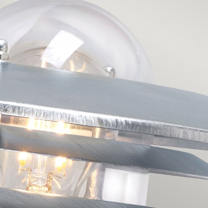 Larvik 1 Light Wall Light Galvanized