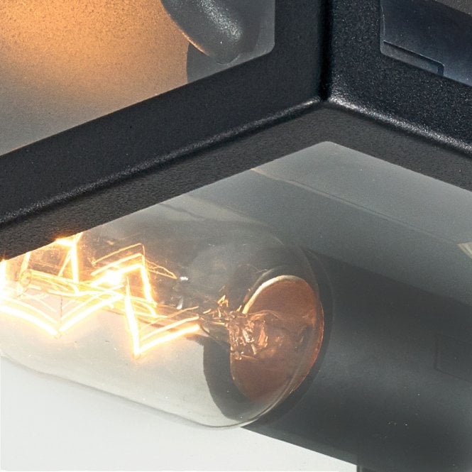 Lofoten Flush Ceiling Light - Flat     Black