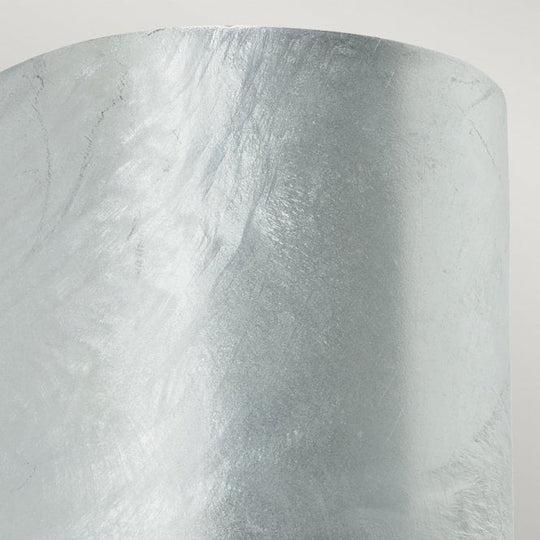 Mandal 1 Light Down Wall Light Galvanized