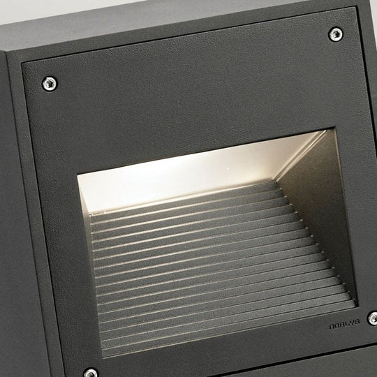 Namsos LED Short Bollard Graphite