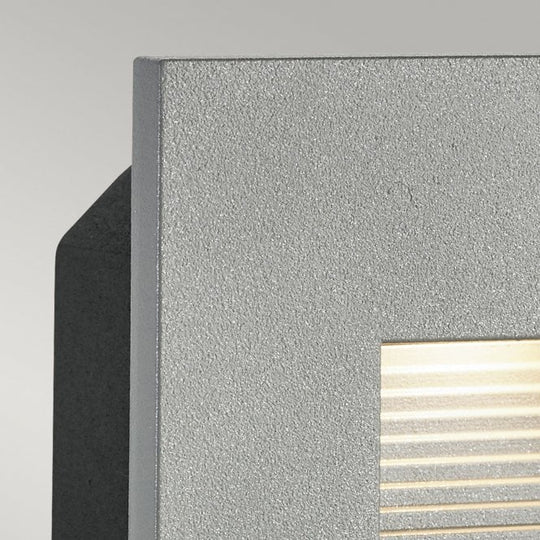 Namsos Mini LED Recessed Wall Light Aluminium