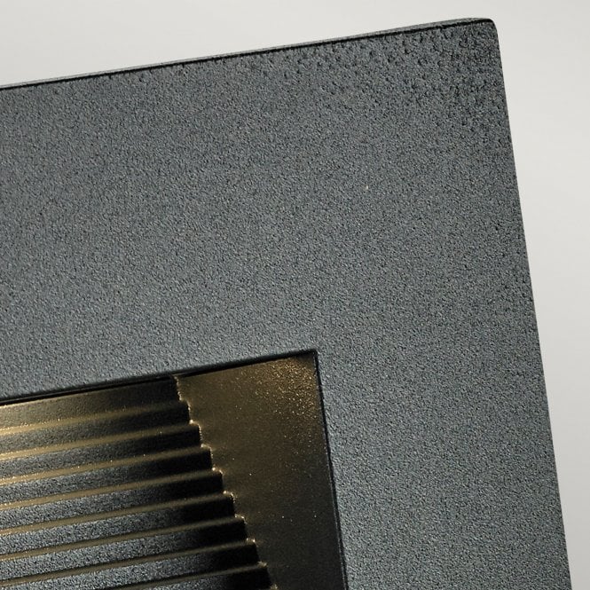 Namsos Mini LED Recessed Wall Light Graphite