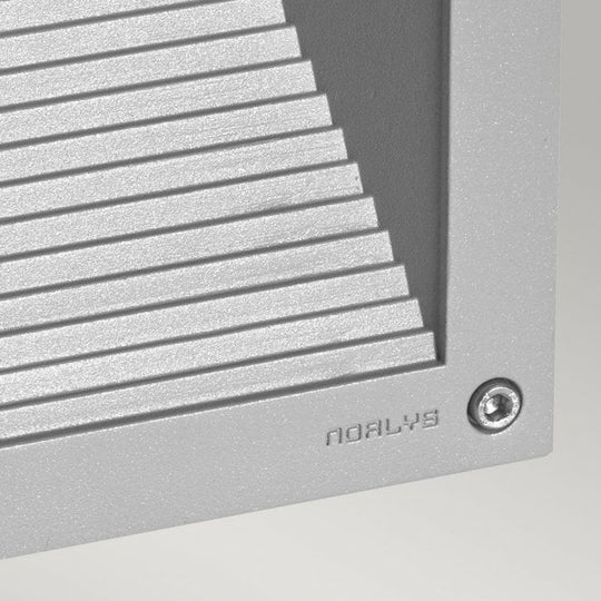 Namsos LED Recessed Wall Light Aluminium